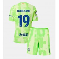 Barcelona Lamine Yamal #19 Tredje sæt Børn 2024-25 Kortærmet (+ Korte bukser)